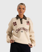 Over size Sweat Shirt Old Money